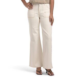 SEVENTY+MOCHI ecru Queenie Jeans